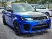 Recon [FULL CARBON LOOK] 2020 Land Rover Range Rover Sport 5.0 SVR SUV [FULL SPECS UNIT] [WHITE BLACK INTERIOR] [VIEW FOR BEST PRICE NEGO]