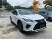 Recon 2021 Lexus RX300 2.0 F Sport SUV WITH ORIGINAL SURROUND VIEW CAMERA