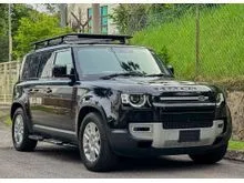 DIESEL LOADED SPEC ROOF RACK DIGITAL METER AIRMARTIC SUSPENSION PANAROMIC ROOF 360CAMERA FULL LEATHER 2021 Land Rover Defender 3.0 110 D300