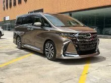 2023 Toyota Alphard 2.5 Executive Lounge MPV FULLY LOADED / EHEV / HYBRID / 4WD / JBL SOUND SYSTEM / YEAR END PROMO