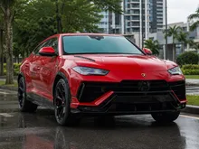 2024 Lamborghini Urus 4.0 SUV, Performante, Low Mileage, Rosso Efesto, Full Interior Alcantara, UK Spec, Unregistered