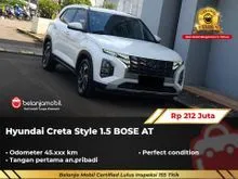 2022 Hyundai Creta 1.5 Style SUV BOSE AT Putih NIK 2022 [ GARANSI 5TH ]