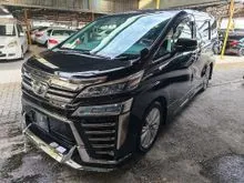 2018 Toyota Vellfire 2.5 ZA MPV sunroof