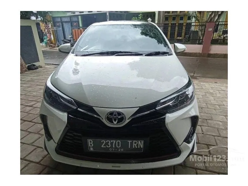 Jual Mobil Toyota Yaris 2021 TRD Sportivo 1.5 di Jawa Barat Automatic Hatchback Putih Rp 221.000.000