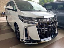2018 Toyota Alphard 2.5 G S C Package MPV