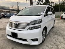 2011 Toyota Vellfire 3.5 VL FACELIFT(A)PILOTSEAT COOLER BOX