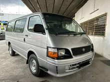 TOYOTA HIACE WINDOW VAN (M) 12 Seater (1 OWNER / LOW MILEAGE / ENGINE CONDITION TERBAIK
