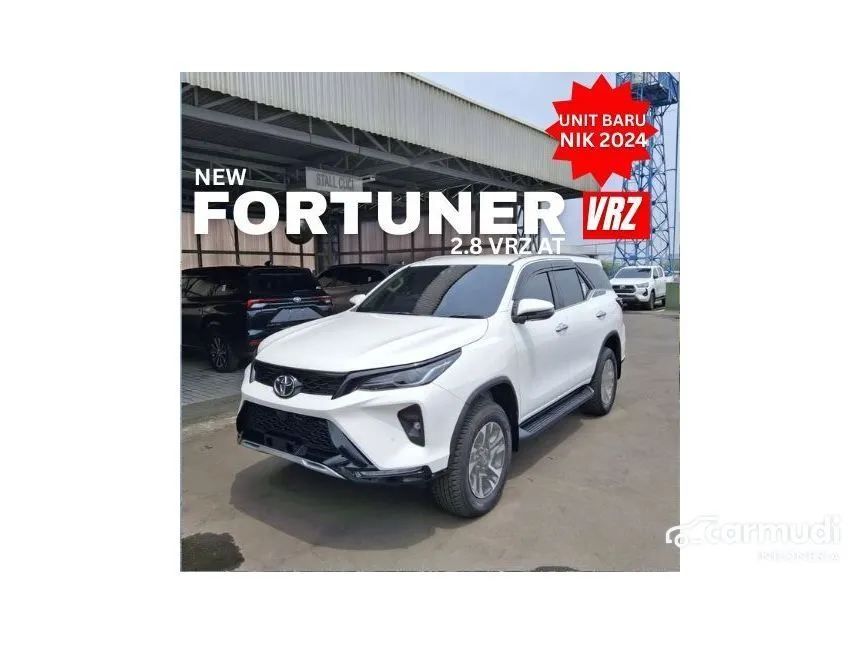 Jual Mobil Toyota Fortuner 2024 VRZ 4X2 2.8 di DKI Jakarta Automatic SUV Putih Rp 596.800.000