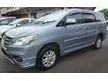 Used 2016 Toyota INNOVA 2.0 A (TYPE G) FACELIFT (AT) (XL