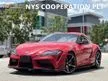 Recon 2020 Toyota GR Supra 3.0 RZ Spec Coupe Auto Unregistered Active Differential Stop And Start System Electronic Parking Brake LED Head Lights LED Rea