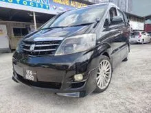 2005 Toyota ALPHARD 3.0 (A) MZG SUNROOF 7 SEATER 2 POWER DOOR Android Player Leather Seats