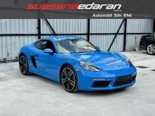 ( FullBlackLeather / BOSE / PDLSplusMatrixBeam / GTsteeringWheel / SportChronoExhaust / ReverseCam ) 2022 Porsche 718 2.0 Cayman Coupe