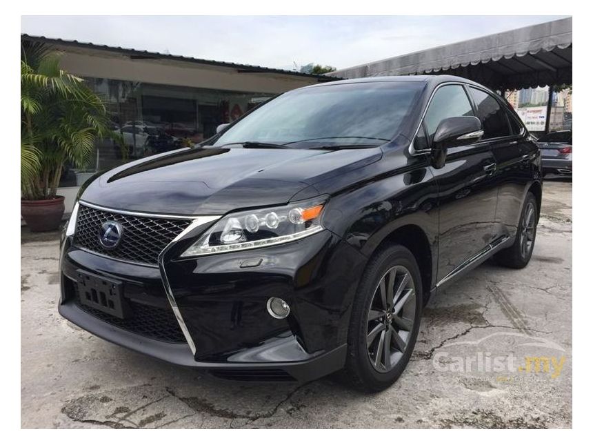 Lexus RX450h 2012 3.5 in Kuala Lumpur Automatic SUV Black for RM
