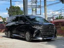 SIDESTEP 2025 Toyota Alphard 2.5 Z NOBLE STYLE Modelista BODYKIT LOW MILEAGE FULL SPEC