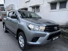 2018 Toyota Hilux 2.4 Standard Dual Cab Pickup