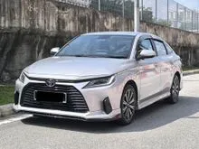 2024 Toyota Vios 1.5 G Sedan WARRANTY / GOOD CONDITION / LOW MILEAGE / PADDLE SHIFT / PUSH START / PRE CHASE SYSTEM / RECORDER
