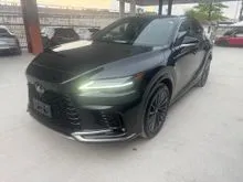 2024 Lexus RX 350 2.4 TURBO F SPORT PANROOF RED INTERIOR DIM HUD BSM 360CAMERA GRADE 5A JAPAN SPEC URNEGS