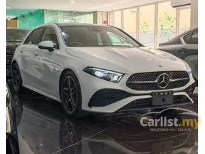 2024 Mercedes-Benz A180 1.3 AMG Line Hatchback, GRADE 5A, ORI 14K KM, JAPAN FULL SPEC, PANORAMIC ROOR, 360 CAMERA, BSA, HUD, MULTI-COLOR AMBIENT LIGHT