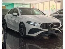 2024 Mercedes-Benz A180 1.3 AMG Line Hatchback, GRADE 5A, ORI 14K KM, JAPAN FULL SPEC, PANORAMIC ROOR, 360 CAMERA, BSA, HUD, MULTI-COLOR AMBIENT LIGHT