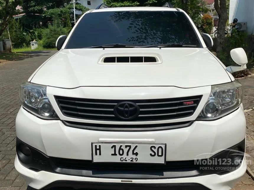 Jual Mobil Toyota Fortuner 2014 G TRD 2.5 di Jawa Tengah Automatic SUV Putih Rp 265.000.000