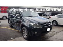 2005 Toyota Fortuner 2.7 V SUV (A) PETROL, REG 2005, LEATHER SEAT, REVERSE CAMERA, SIDE STEP