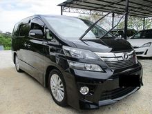 2014 Toyota Vellfire 2.4 Z G Edition MPV