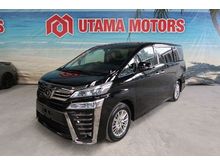 SALES TAX SPECIAL 2019 Toyota Vellfire 2.5 Z 8 SEATER DIM BSM READY STOCK UNIT