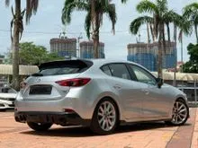 2019 Mazda 3 2.0 SKYACTIV-G Hatchback GVC 6AT HIGH FULL BODYKIT DIFFUSER WITH SPOILER PADDLE SHIFT TOUCHSCREEN MAZDA CONNECT HUD ULTRA RACING BAR