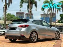 2019 Mazda 3 2.0 SKYACTIV-G Hatchback GVC 6AT HIGH FULL BODYKIT DIFFUSER WITH SPOILER PADDLE SHIFT TOUCHSCREEN MAZDA CONNECT HUD ULTRA RACING BAR
