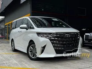 2025 Toyota Alphard 2.5 Z MPV RECON BRAND NEW CAR GRADE SA/6A MILEAGE UNDER 100KM ONLY SUNROOF SIDE STEP 360 CAM DIM BLACK LEATHER SEAT PRICE OFFER