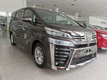 2018 Toyota VELLFIRE 2.5 Z NFL Brown Color New CAR