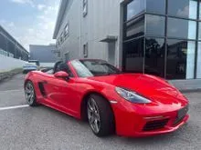 2022 Porsche 718 2.0 Boxster Convertible Unregistered Welcome view