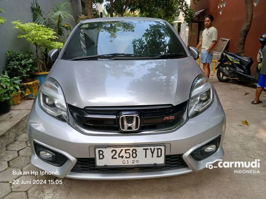 Jual Mobil Honda Brio 2018 RS 1.2 di DKI Jakarta Manual Hatchback Silver Rp 130.000.000
