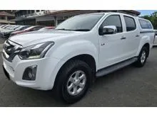 2018 ISUZU D-MAX DOUBLE CAB 2.5 M TURBO INTERCOOLER VGS 4WD (MT) (4X4) - (GOOD CONDITION) SPLASH WHITE - SOLID 5E-MT128,000KMS