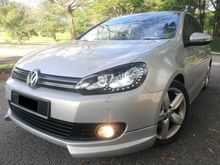VOLKSWAGEN GOLF TSI SE MK6 SUNROOF REVERSE CAMERA ALL 100% ORIGINAL LIKE NEW FULL LOAN