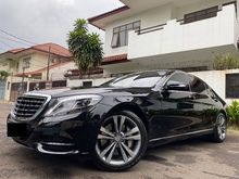 2015 Mercedes-Benz S400 L 3.0 Exclusive Sedan TDP.325 JT MERCEDES BENZ S400 EXCLUSIVE FULL OPTION ATPM 2015 2016 S 400 L S 400L S500 S 500 S 450