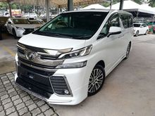 2017 Toyota Vellfire 2.5 ZG Full Spec MPV