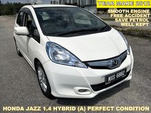 2012 Honda Jazz 1.3 Hybrid (A) PERFECT CONDITION SUPERB SAVE PETROL