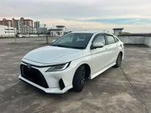 2025 Toyota Vios 1.5 G Sedan/NICE CONDITION/NO ACCIDENT/NO FLOOD DAMAGE/ORIGINAL PAINT/ UNDER TOYOTA WARRANTY