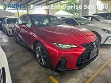 2021 Lexus IS 300 2.0 F SPORT BODYKIT LOW MILEGAE 35K KM JAPAN HIGH GRADE MEMORY SEAT SURROUND CAMERA BLIND SPOT MONITOR 8 YEARS WARRANTY UNREG