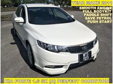 2011 Kia Forte 1.6 SX Sedan (A) PERFECT CONDITION WITH PUSH START PADDLE SHIFT FULL BODYKIT
