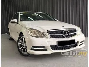 2012 Mercedes-Benz C180 1.8 CGI Sedan