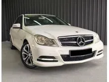 2012 Mercedes Benz C180 CGI (A) (CKD) BlueEFCY 7 SPEED FREE WARRANTY