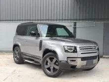 2023 Land Rover Defender 2.0 90 P300 X-Dynamic HSE SUV Big Screen Display / Brown Interior / Meridian Sound System /Panaromic sunroof / Air suspension