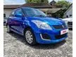 Used 2015 Suzuki Swift 1.4 GL Hatchback (A) NEW FACELIFT / SERVICE RECORD / MAINTAIN WELL / ACCIDENT FREE / ONE OWNER / VERIFIED YEAR