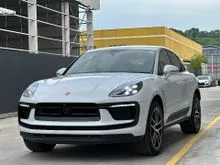 2023 Unregistered OFFER STOCK Porsche Macan 2.0T Facelift SUV White Grade 5A Low Mileage Open for booking