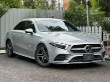 2021 MERCEDES BENZ A180 AMG SEDAN (H.U.D/360CAM/BURMESTER) with 5yrs Warranty Unlimited Mileage