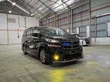 2017 Recon Toyota Vellfire 2.5 ZA Golden Eyes MPV Sun Moon Roof Modelista Bodykit With 4 Years Warranty