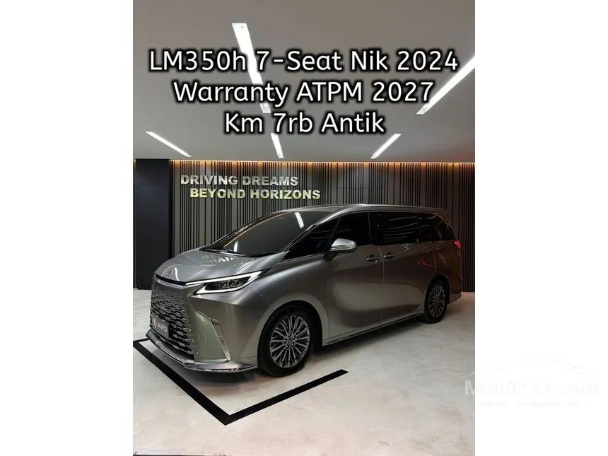 2024 Lexus LM 350h 7 Seater MPV