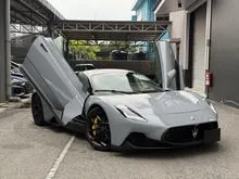 2023 Maserati MC20 3.0 V6 Coupe, Ready Stock, Japan Spec, Air Suspension, Sonus Faber Sound, Carbon Fiber Interior + Engine Bay + Steering, Supercar